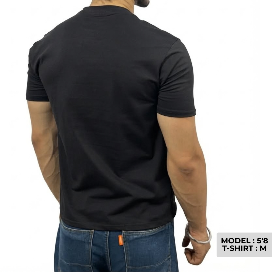 Black Cropped T-shirt