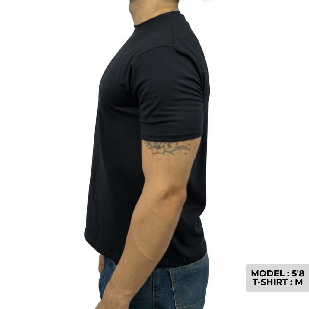 Black Cropped T-shirt