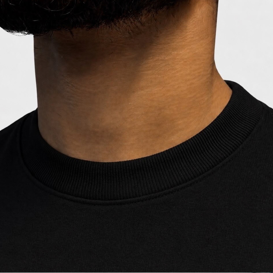 Black Cropped T-shirt