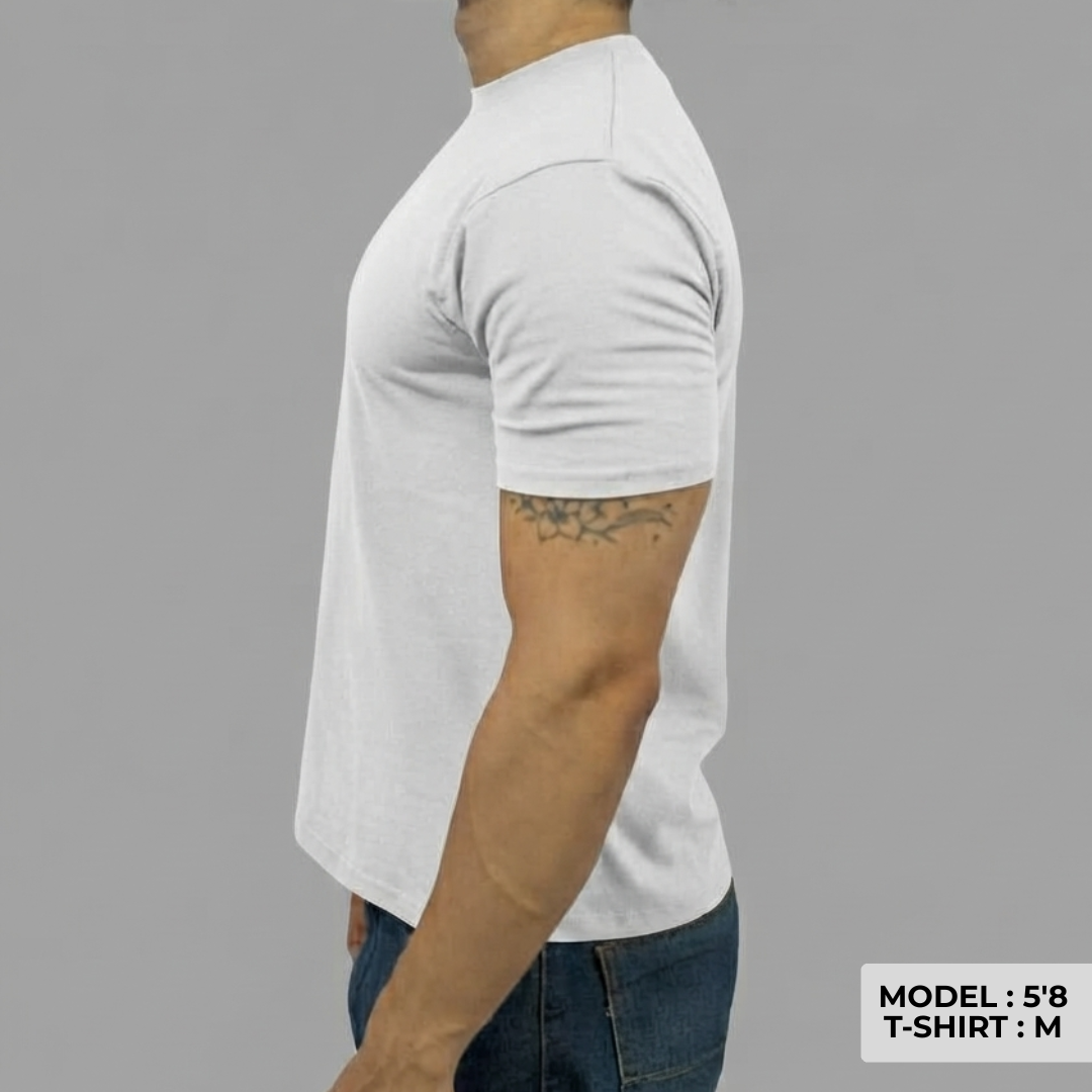 White Cropped T-shirt