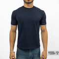 Navy Blue Cropped T-shirt
